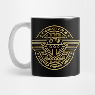 Mega-City One Justice Department Seal Mug